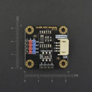 DFRobot I2C ADS1115 16-Битный Модуль АЦП, Каскадный Преобразователь аналогового сигнала AD для Arduino Raspberry Pi Gravity series sensor 3