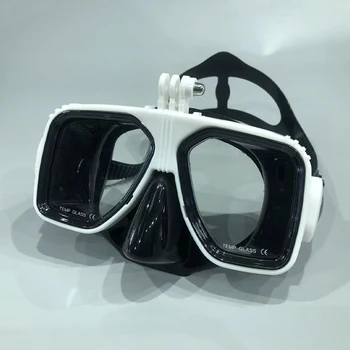 Маска для подводного плавания для взрослых Силиконовые очки для подводного плавания Спасательные Подводные Очки для подводного плавания Маска Оборудование для плавания Инструменты для плавания 0