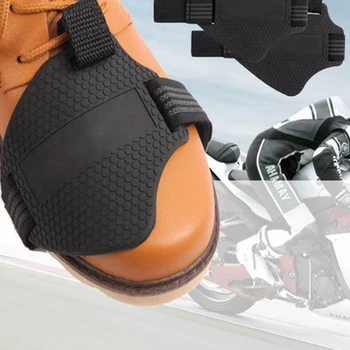 Переключение передач Износостойкий Чехол для обуви Защита ботинок Защита мотоцикла Аксессуары для езды на мотоцикле Защитная резина 0