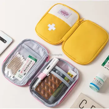 Портативная сумка для хранения лекарств, походная аптечка первой помощи, органайзер для выживания, чехол для таблеток для путешествий на открытом воздухе