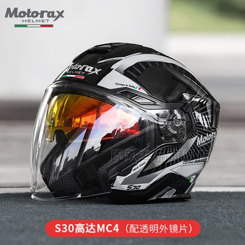 Мотоциклетные шлемы с открытым лицом, шлем с защитой от запотевания на 3/4 части, Персонализированный Moto Casco Vespa для мужчин и женщин Four Seasons 1