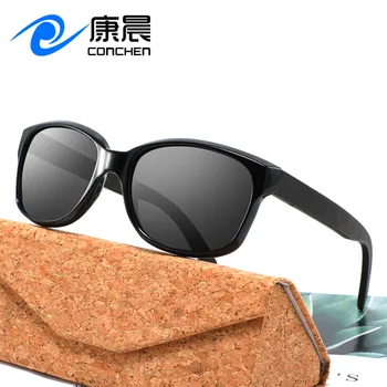 Новые Поляризованные Солнцезащитные очки из бамбука и Дерева Оптом для женщин и мужчин 2023 Высококачественный трендовый продукт ретро зеркальные солнцезащитные очки uv40