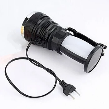 Светодиодный фонарик с USB / солнечной зарядкой, 3 режима освещения, Уличный фонарь для кемпинга, фонарь для авторемонтных работ, портативный боковой фонарь. 2