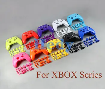 1 комплект прочного корпуса контроллера Xbox серии X S, чехол с кнопками, комплект бамперов LB RB, кнопка включения триггера LTRT.