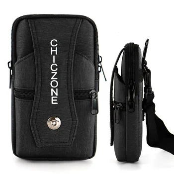 Водонепроницаемая женская поясная сумка-кошелек, многослойный открытый пакет с поясом, мужская сумка для телефона, кошельки унисекс 0
