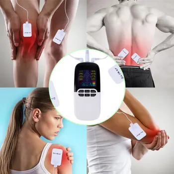 FOMIS, перезаряжаемый для тела, стимулятор мышц рук, TENS, терапевтический Стимулятор мышц EMS, Цифровое Терапевтическое массажное устройство 1