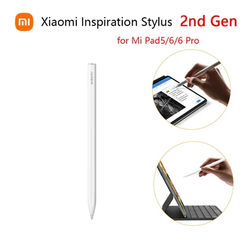 НОВЫЙ оригинальный магнитный стилус Xiaomi Inspiration Stylus Второго поколения с длительным радиусом действия 150 часов Подходит для планшетов Mi Pad5/6/6 Pro 0